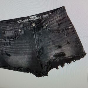 HT Denim vintage  cut off short 9